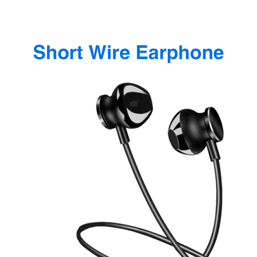 Flow-Short Wire Earphone