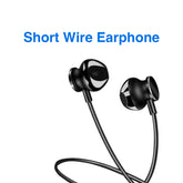 Flow-Short Wire Earphone